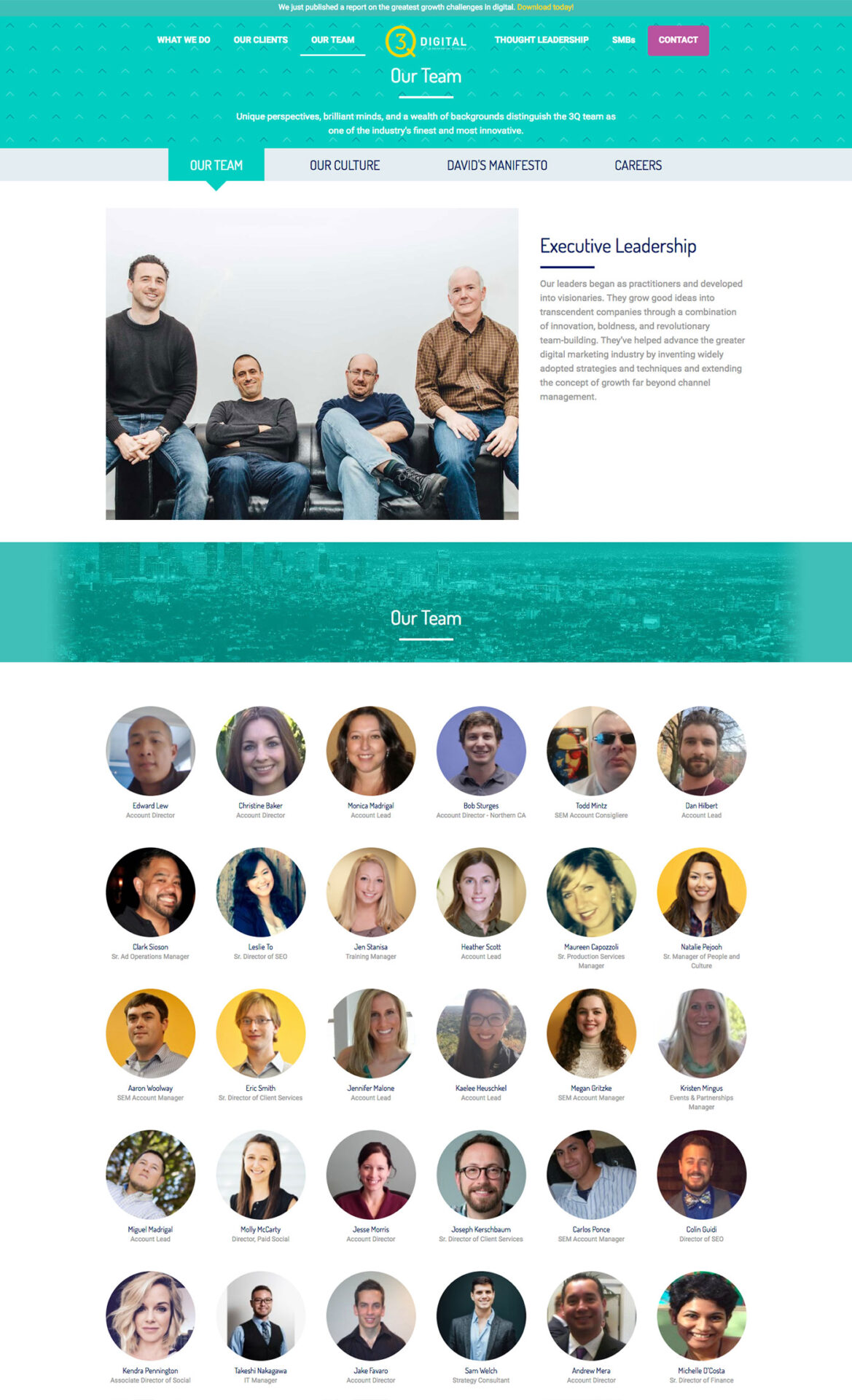 3Q Digital Website Screenshot