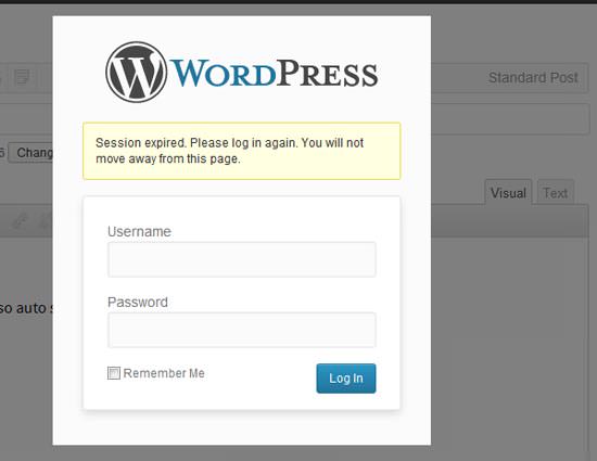 WordPress 3.6 Autosave